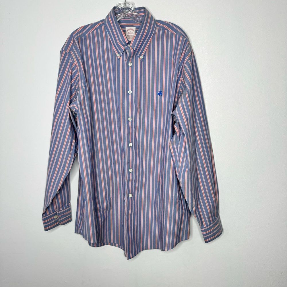 Brooks Brothers striped shirt size large